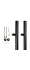 Ручка-скоба Fuaro (Фуаро) PULL.PH32/1200.22 INOX 304 (PH-22-32/1200-INOX) BLACK