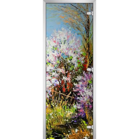 Дверь стеклянная DS Painting-01