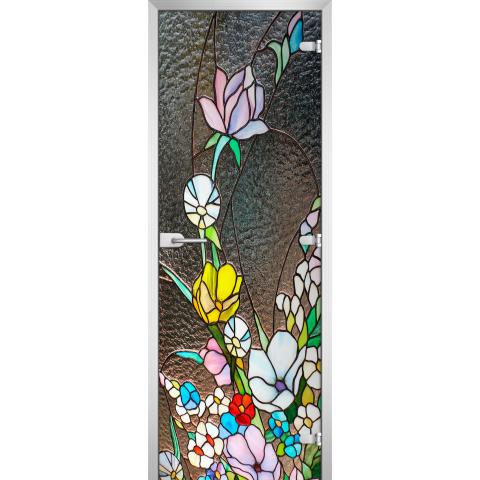 Дверь стеклянная Stained Glass-02